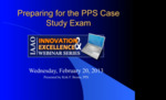 Preparing for the PPS Case Study Exam by Kirk F. Boone PPS