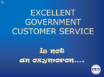 Excellent Government Customer Service by Richard Petree