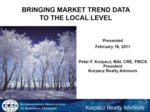 Bringing Market Trend Data to the Local Level Webinar by Peter Korpacz