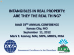 Intangibles in Commercial Properties: Are They the Real Thing?