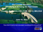 Golf Course Valuation