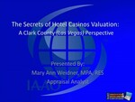 Hotel Casino Valuation by Mary Ann Weidner