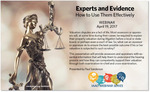 Experts on Evidence by Paul Sanderson