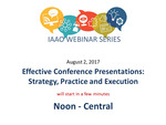 Effective Conference Presentation Strategies