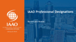 IAAO Designations: Review and Reveal