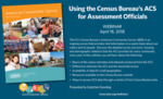Using the Census Bureau's ACS for Assessment Officials