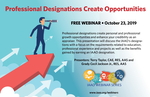 Professional Designations Create Opportunities by Terry Taylor and Grady Cecil Jackson