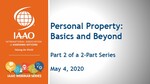 Personal Property: Basics and Beyond, Part Two by Lisa A. Hobart