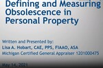 Defining and Measuring Obsolescence in Personal Property by Lisa Hobart